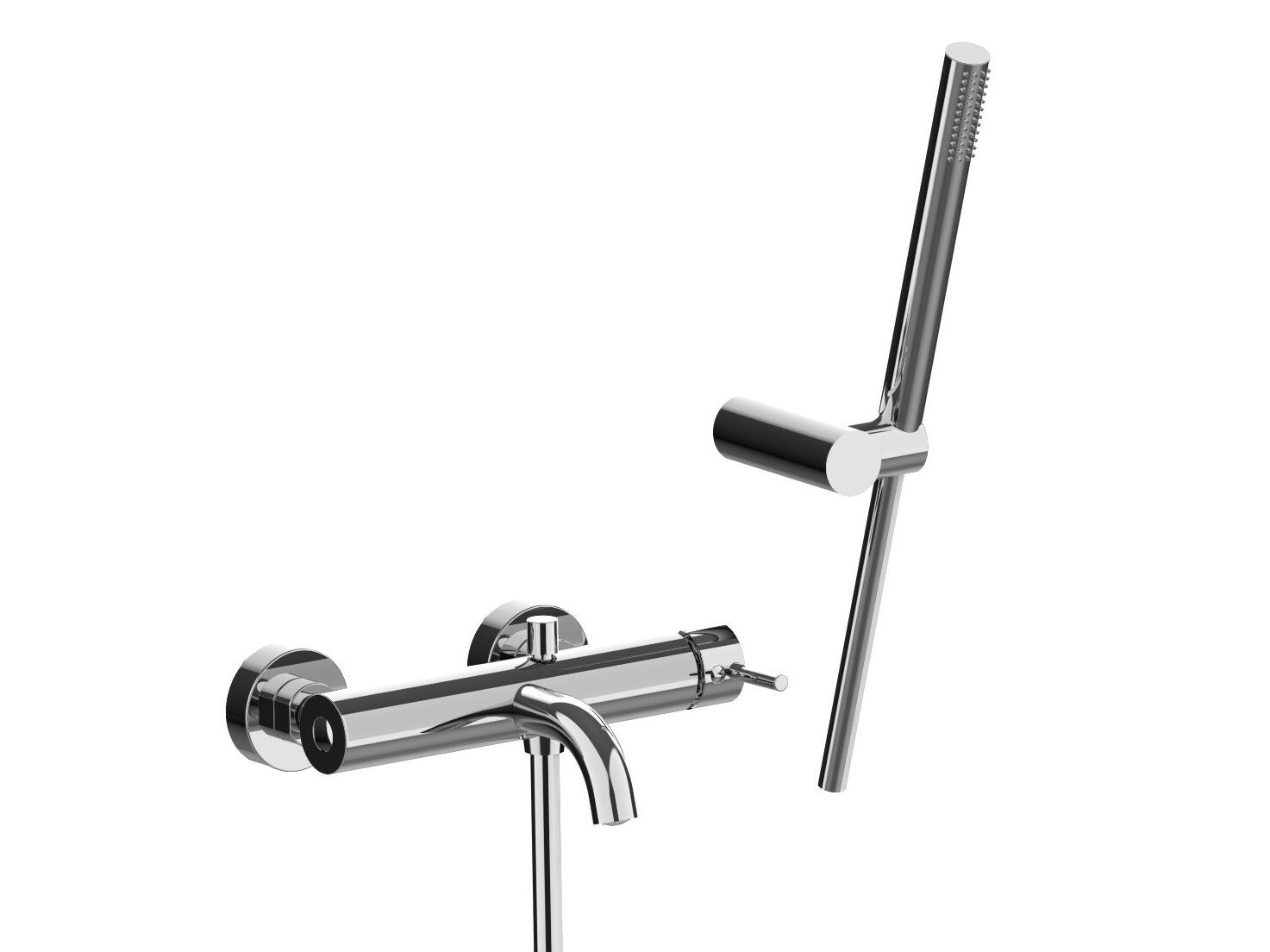 Внешний смеситель для ванны с ручным душем Rubinetterie Frattini Pepe XL ARCH-00058407