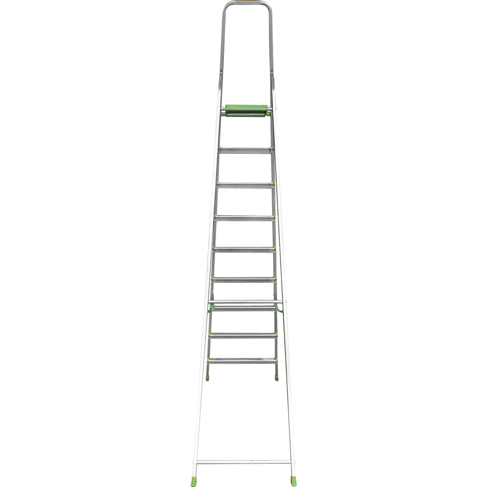 Стремянка алюминиевая Kroft 9 ступеней, максимальная нагрузка 150 кг STLM-2190779 - Вид №2