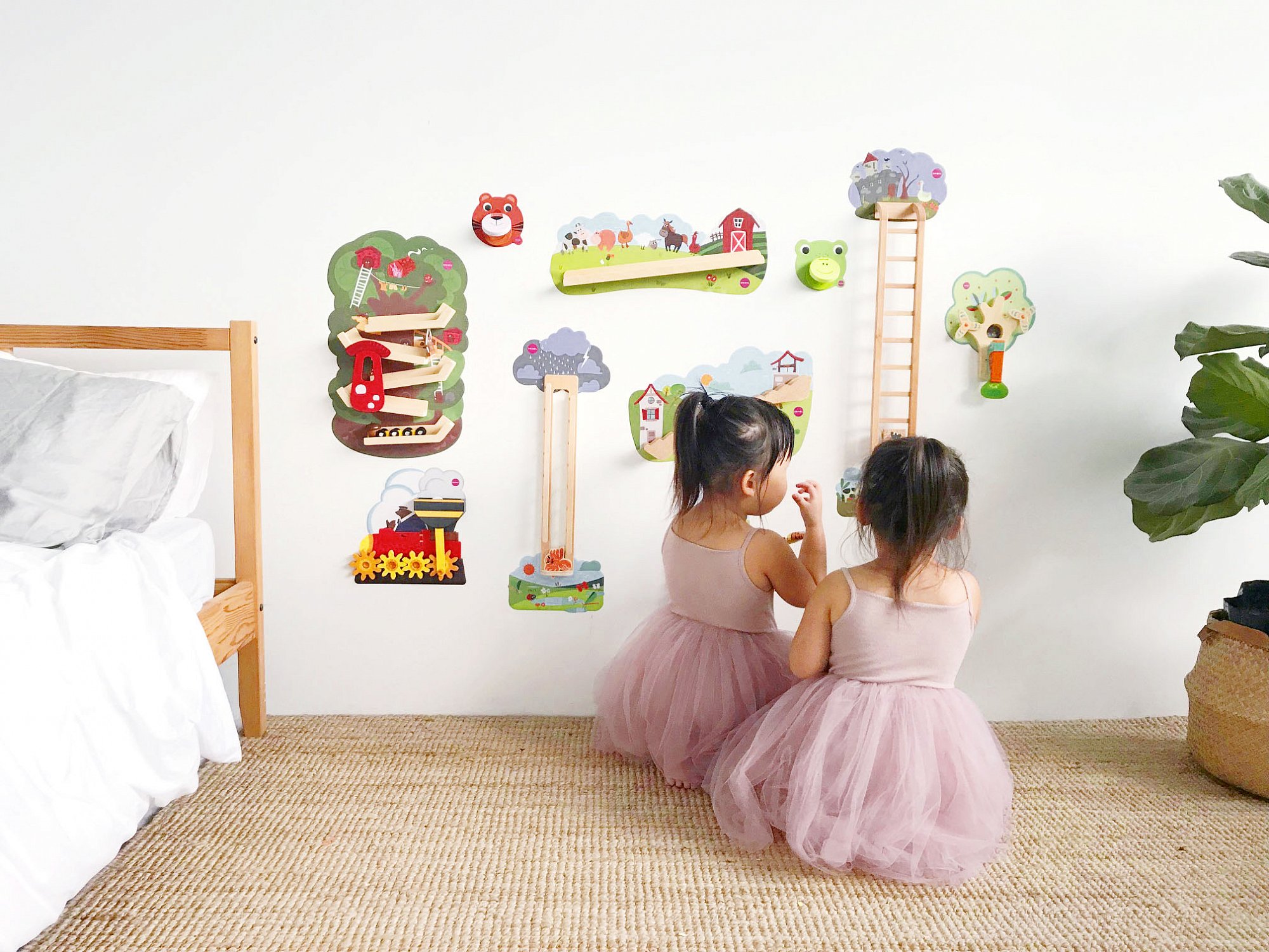 Развивающая игрушка на стену Vertiplay "Джек против Великана" ORIBEL  322602 Разноцветный Santreyd  - Вид №5