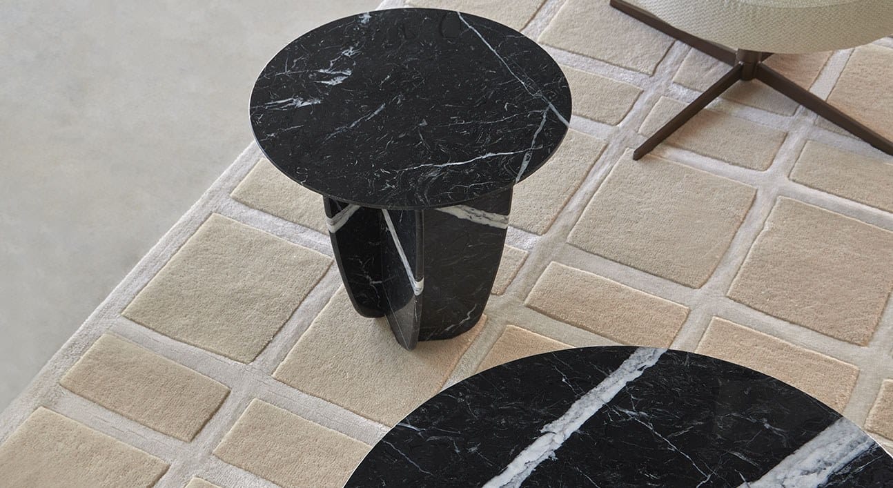 Круглый мраморный журнальный столик Punt Coral ARCH-00061370 - Вид №3