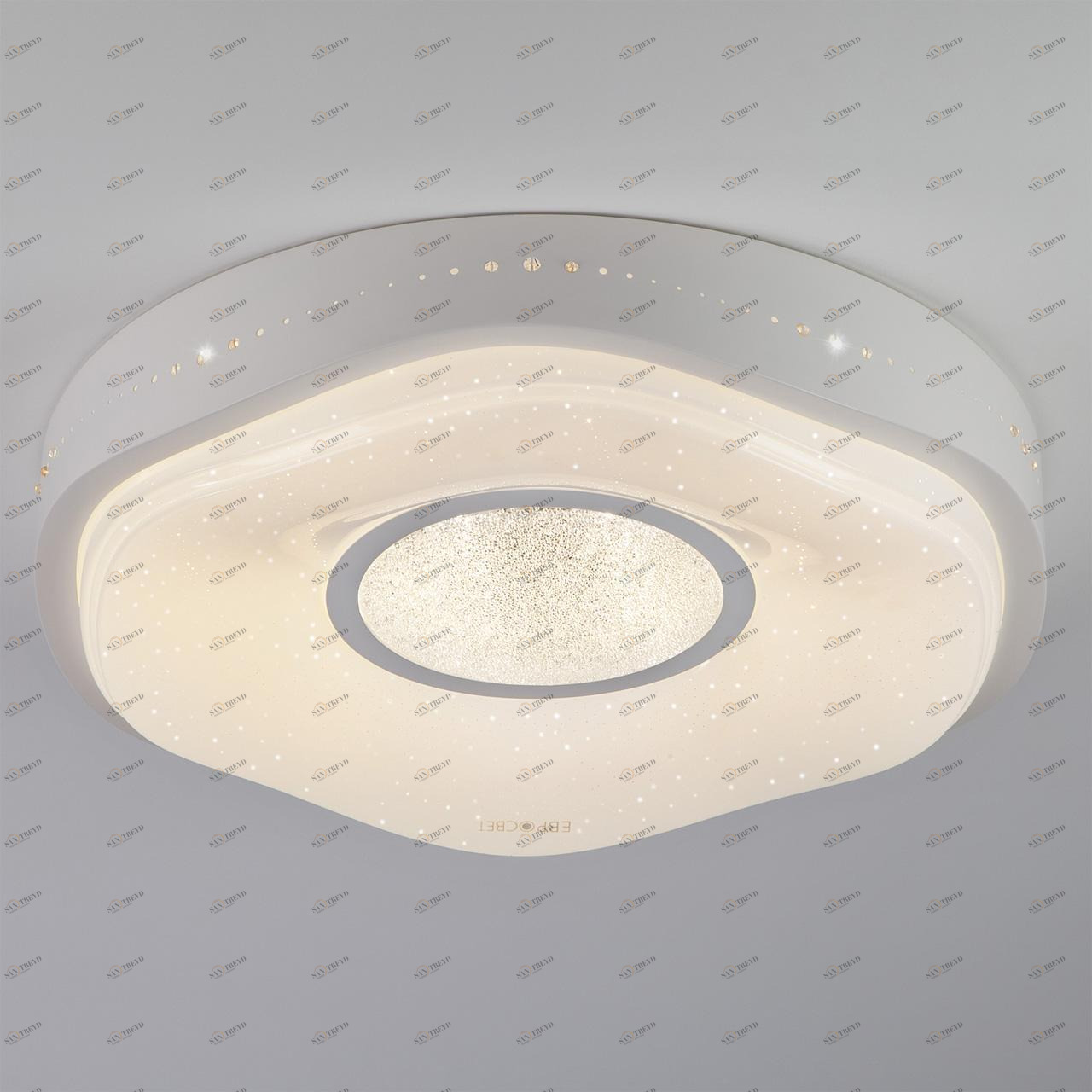 Потолочный светодиодный светильник Eurosvet Shine 40011/1 LED белый EUROSVET SHINE 202709 Белый 