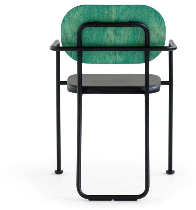 Blå Station Мягкое кожаное кресло с подлокотниками Åhus Bla Station sun-id-1485221 - Вид №8