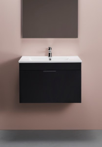 1580011 Go Шкаф Для Умывальника 600 Черный Hafa  Черный