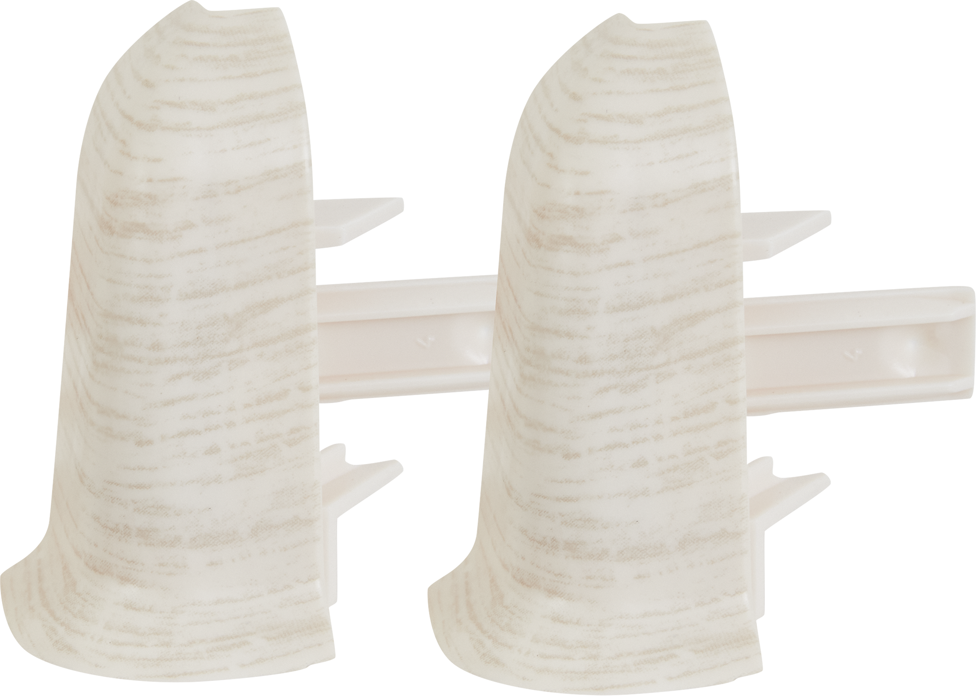 84737339 Угол внешний для плинтуса «Дуб Силк», высота 62 мм, 2 шт. STLM-0054455 LIDER 