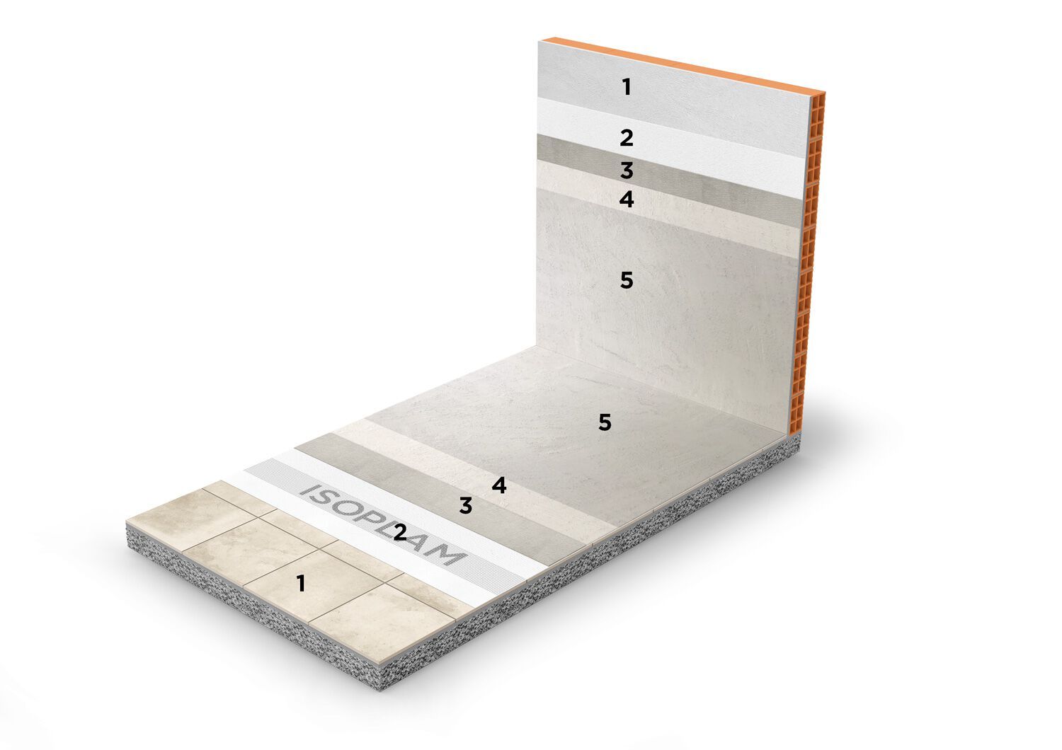 Непрерывный пол / покрытие Isoplam MICRO SALE E PEPE ARCH-00083829 - Вид №6