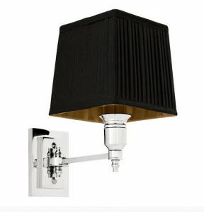Бра Lexington Single от Eichholtz черный/хром 108934 EICHHOLTZ EICHHOLTZ 059732 Хром;черный