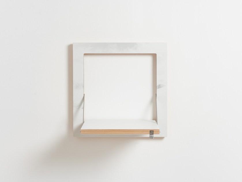 AMBIVALENZ Складная фанерная полка Fläpps shelf 40×40-1 Fl020048 - Вид №1