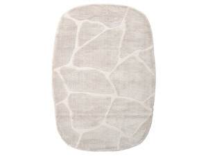 Овальный узор сплошной цвет ковер