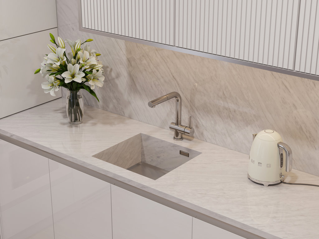 Кухонная мойка Kasen 48-26 INT GM OMOIKIRI 4997058 - Вид №1