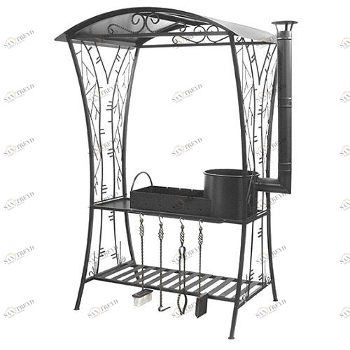 Мангал Везувий Березка 4042