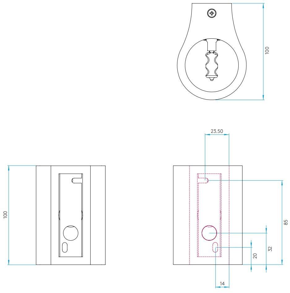 Astro Lighting Бра из гипса с диммером  1172001  - Вид №4