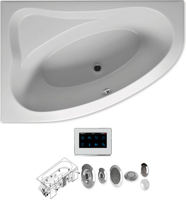 BA6700500000000_pro6 Гидромассажная ванна Riho Lyra Santreyd - Вид №5
