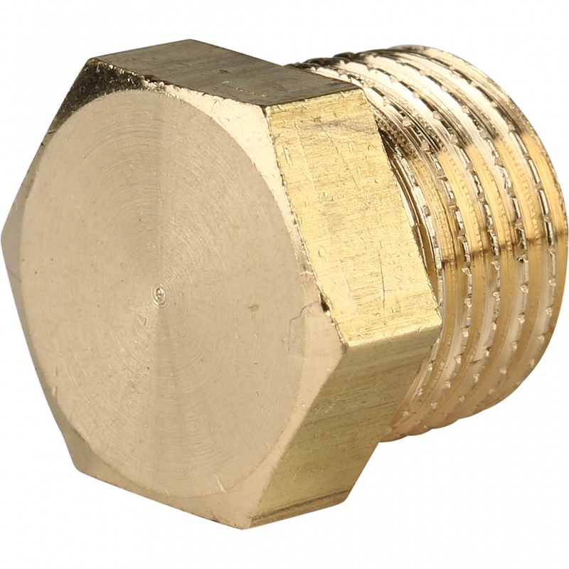 Заглушка НР 3/8" латунь STOUT SFT0024000038 - Вид №1