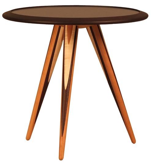 Morelato Круглый деревянный журнальный столик Carambola Art. 5607 - Вид №1