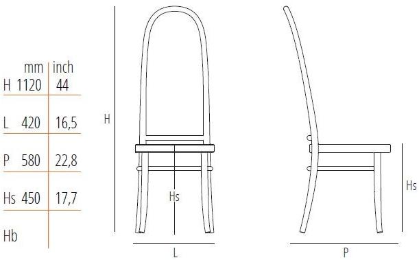 Wiener GTV Design - MORRIS | Стул с высокой спинкой sun-id-1344331 - Вид №7