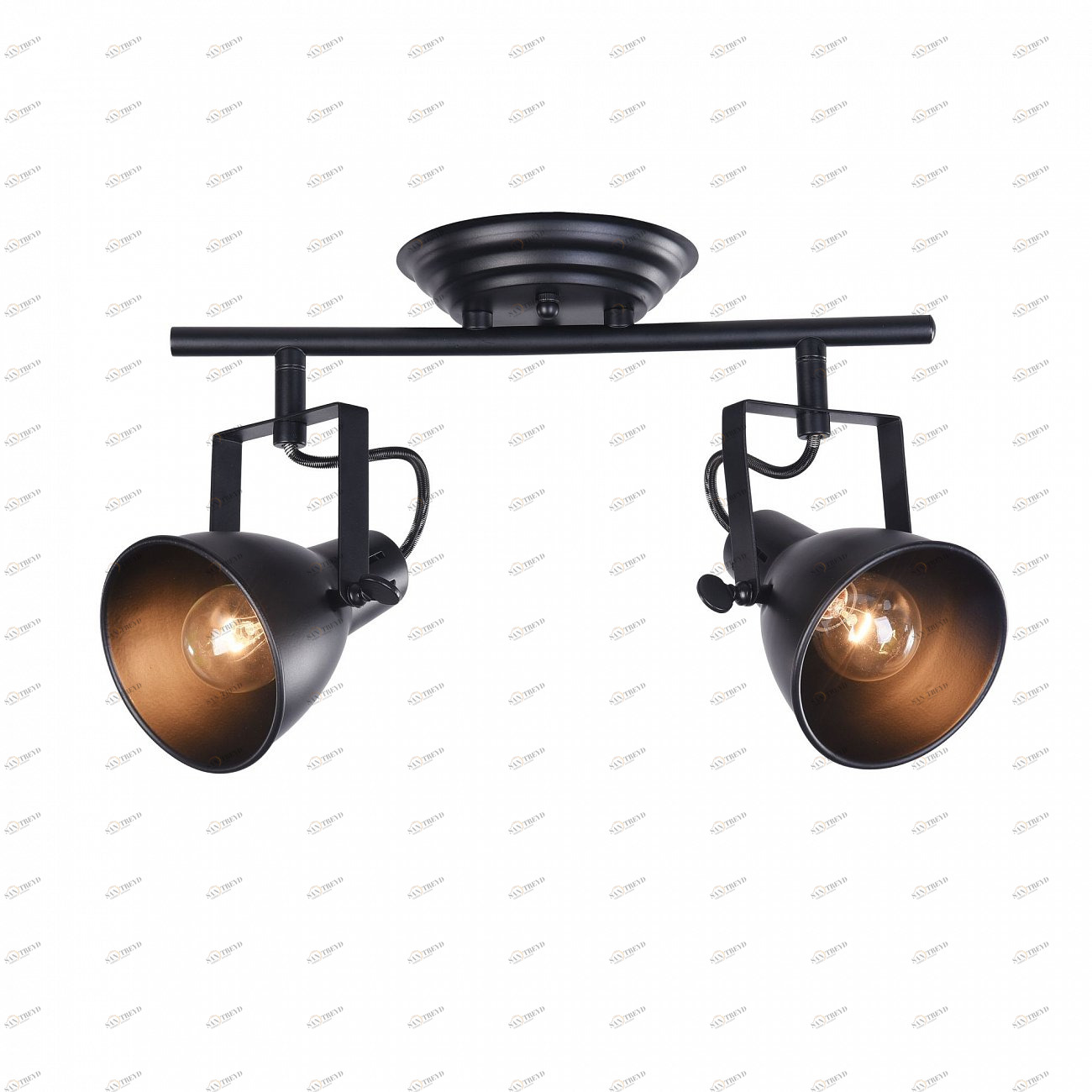 Спот настенный черный Freya Ibbi 02-B FREYA LOFT 00-3957530 Черный