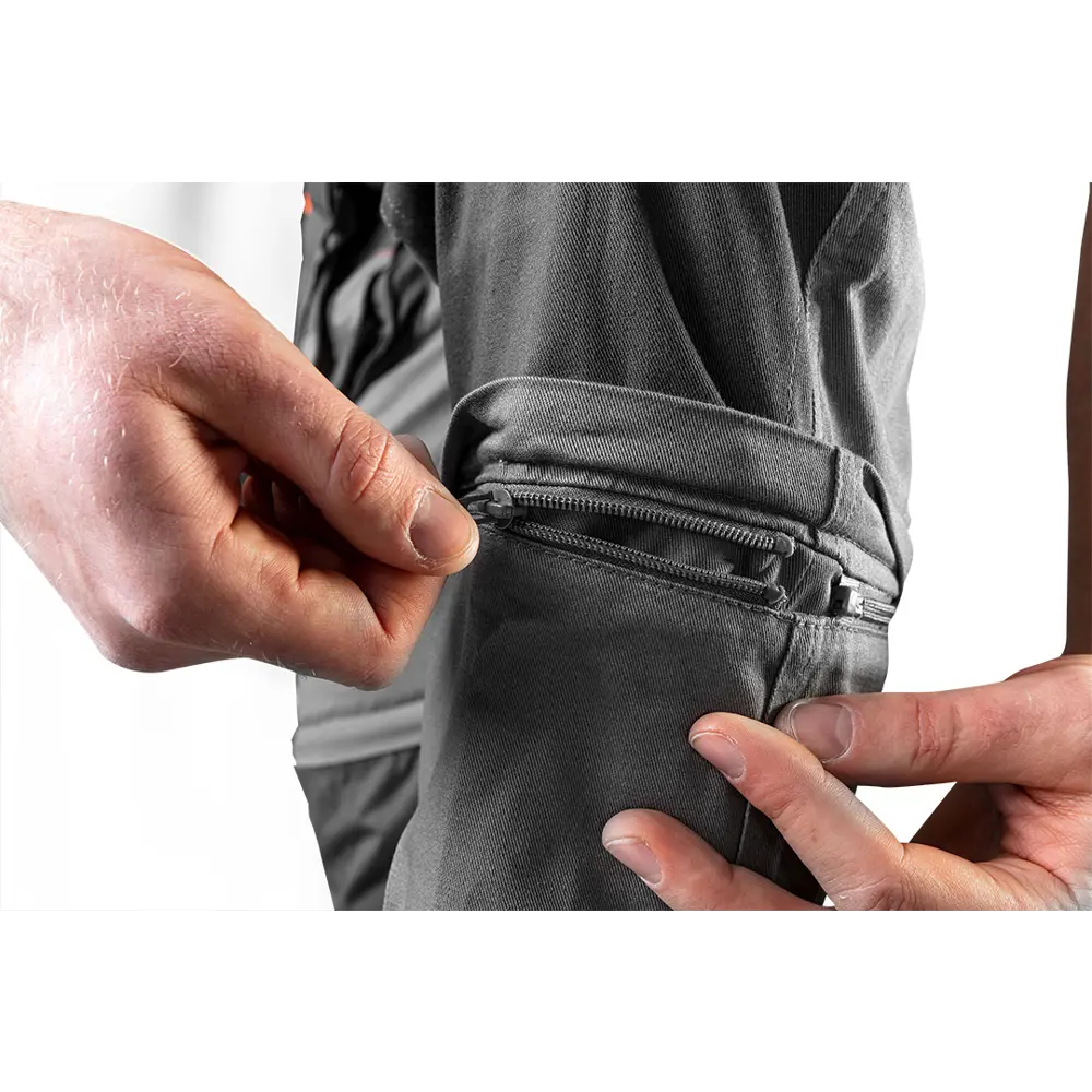 Полукомбинезон рабочий Neo Tools хлопок 100% серый размер XXXL рост 190-193 NEO Tools Slim STLM-2013132 - Вид №10