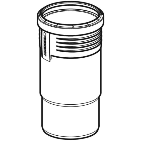 390.518.14.1 Компенсаторная муфта Geberit Silent-PP Geberit  - Вид №1