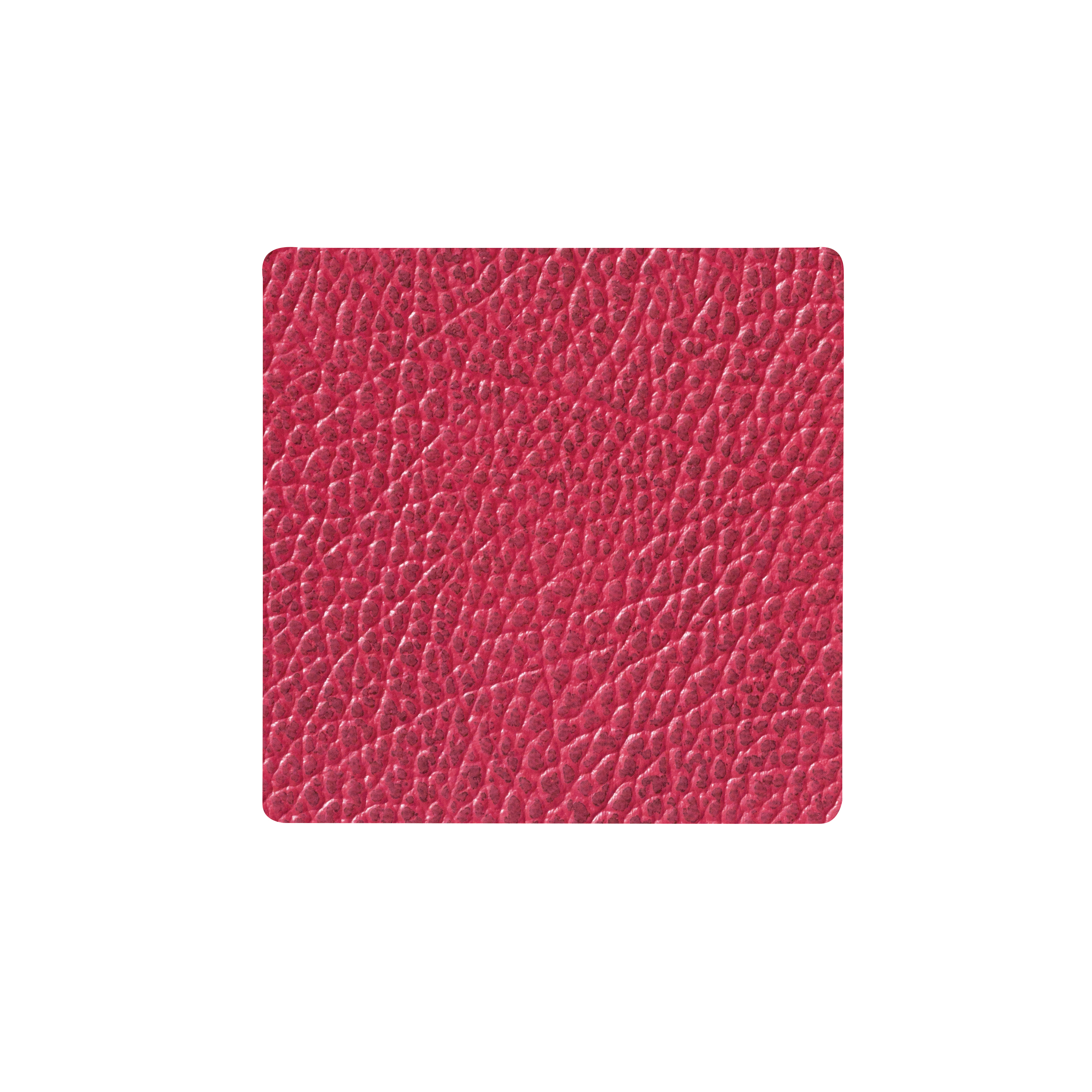 983514 HIPPO raspberry подстаканник квадратный 10x10 см, толщина 1,6 мм;LIND DNA  - Вид №1
