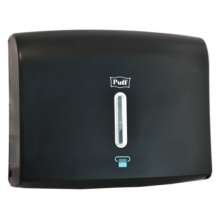 Рuff-5120Bl Puff Диспенсер для листовых бумажных полотенец черный Puff Рuff-5120Bl черный 