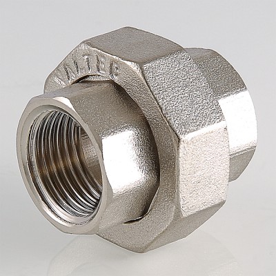 VTr.340.N.0005 Фитинг резьбовой – муфта разъемная Valtec 3/4"  - Вид №12