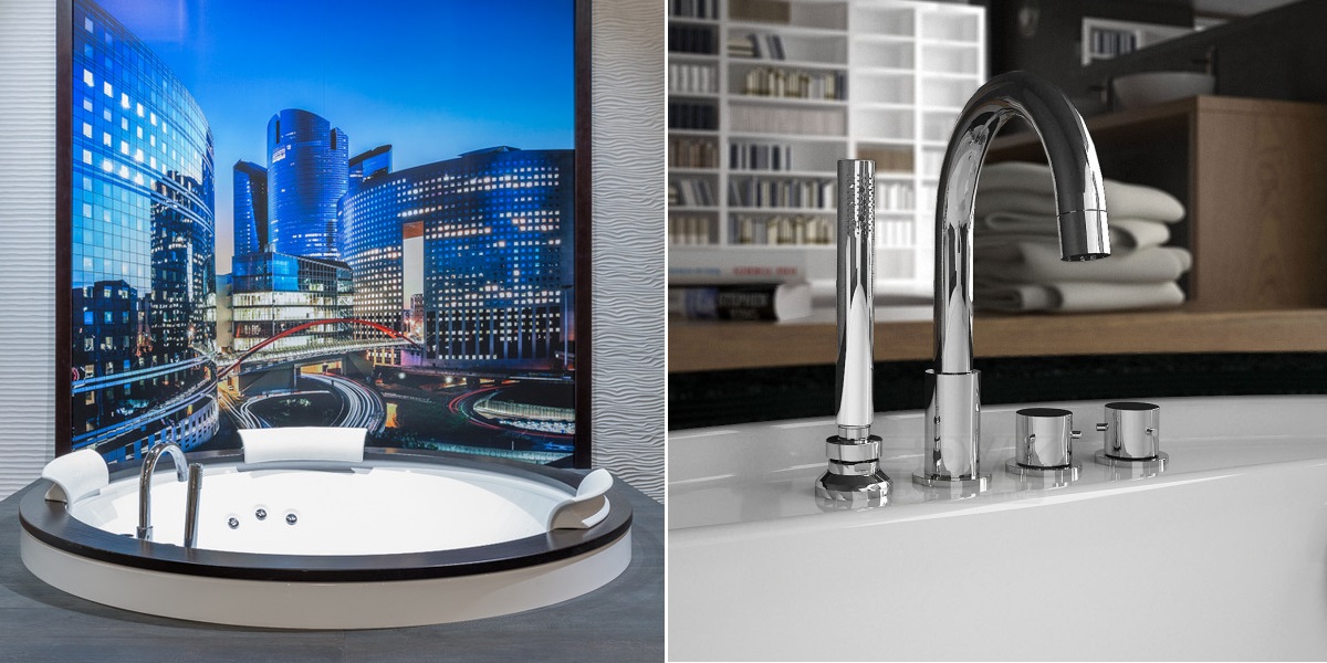 Ванна встроенная с гидромассажем "BASE" Nova 9H43-540 Jacuzzi 9H43540 - Вид №1