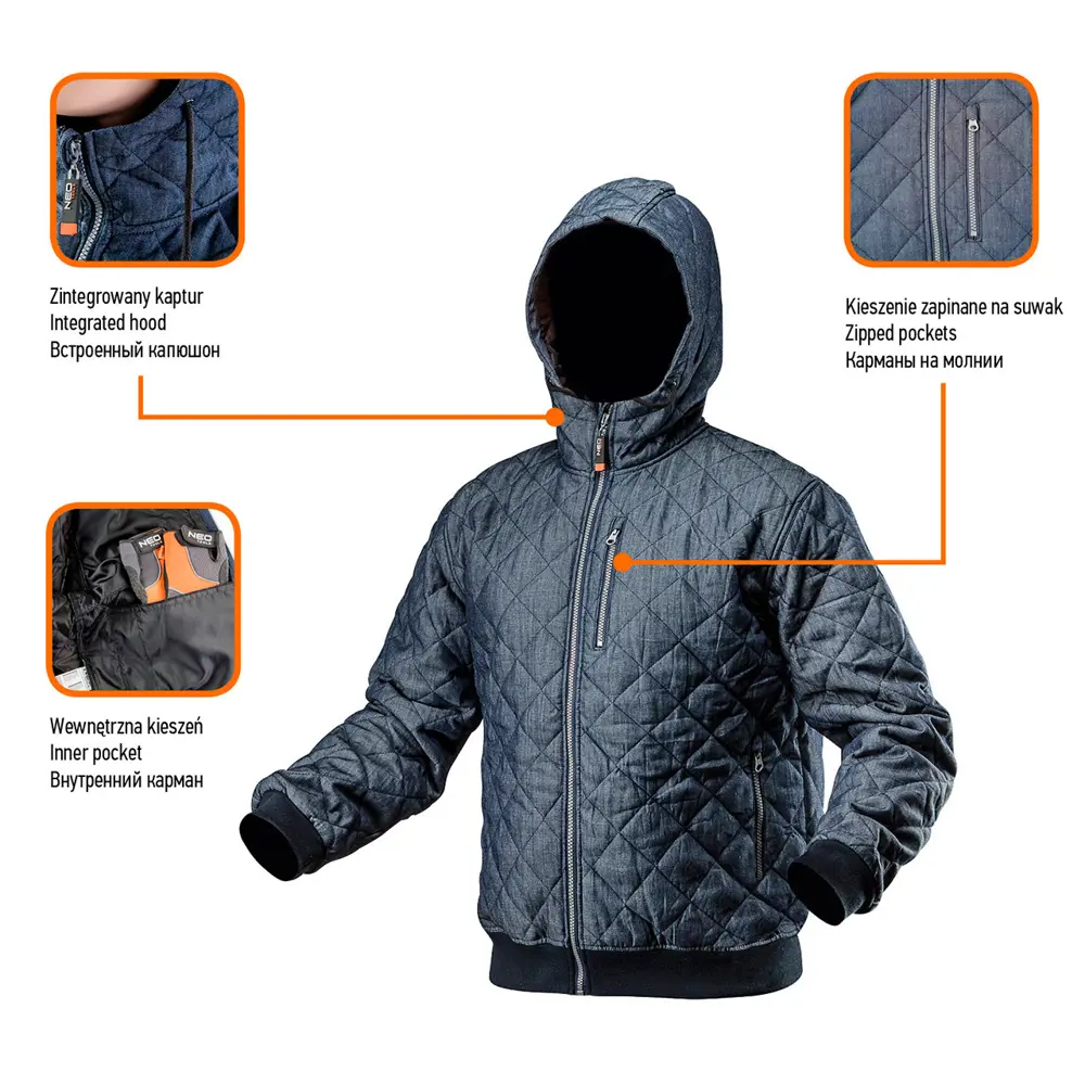Куртка рабочая стеганая Neo, размер XXL 82775404 STLM-2016028 Neò  - Вид №1