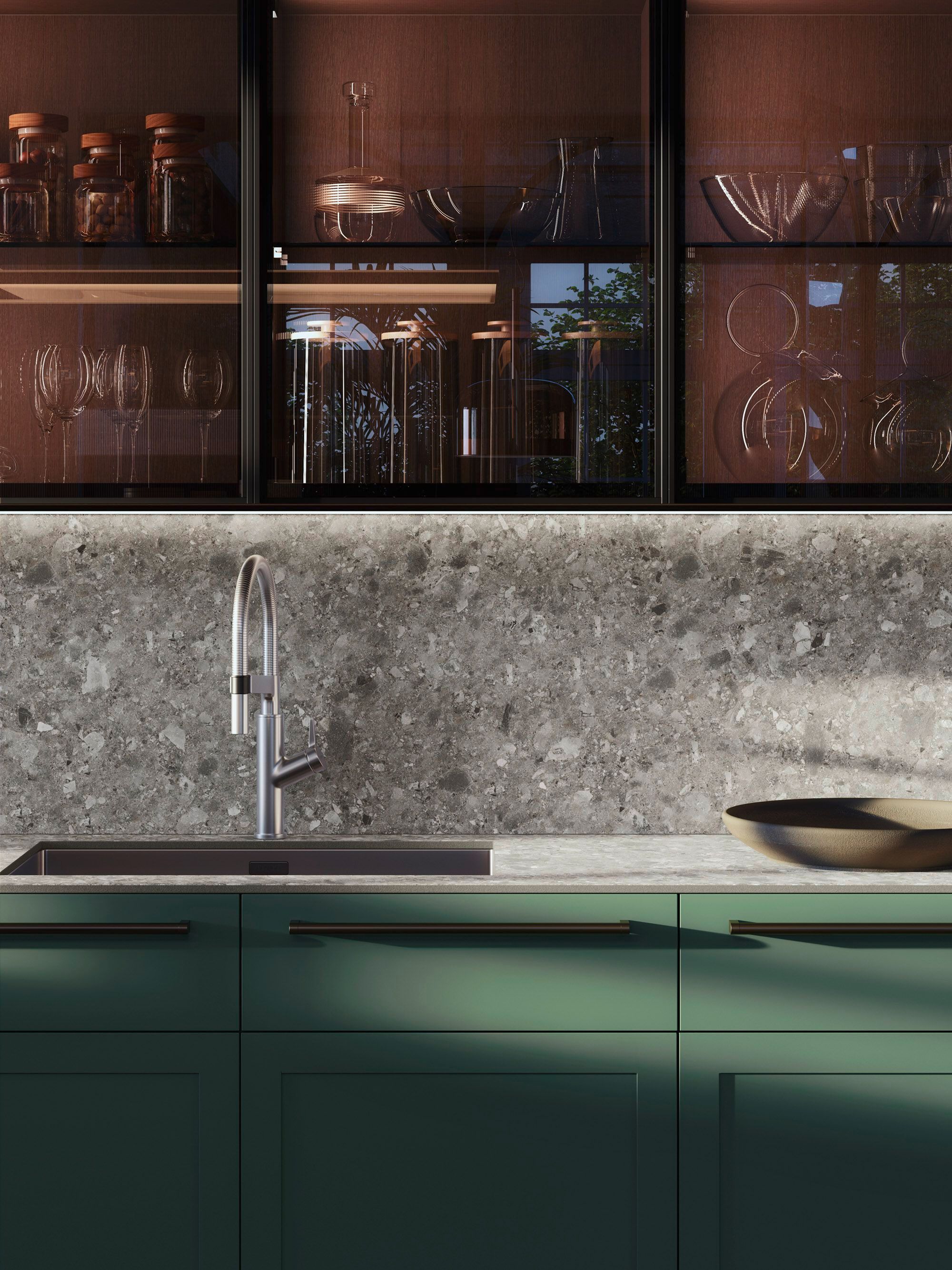 Встроенная кухня с островом Arrital Ak_Project ARCH-00104759 - Вид №5