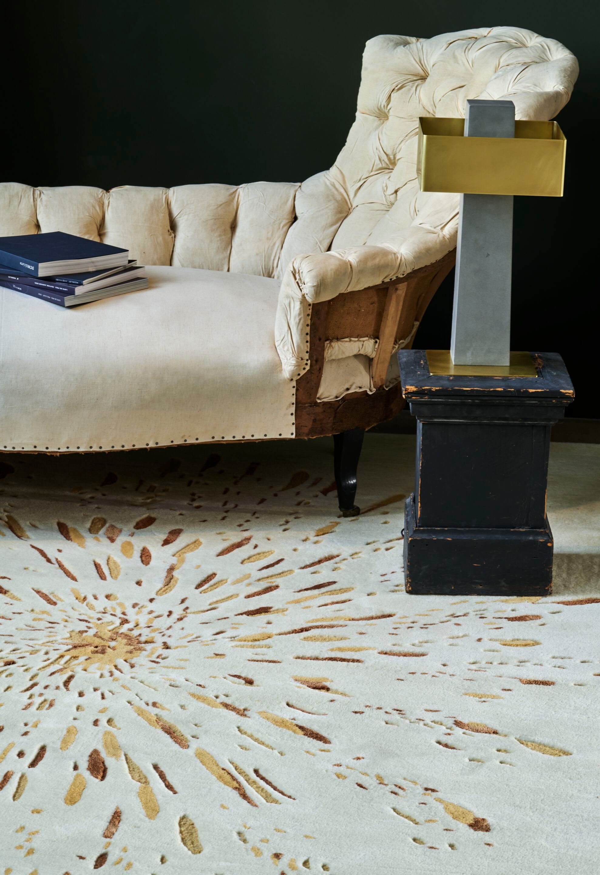 Шерстяной ковер ручной работы Toulemonde Bochart PAINT OCRE ARCH-00070906 - Вид №7