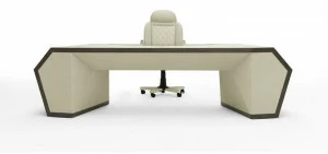 Tonino Lamborghini Casa Письменный стол из овчины с ящиками Long beach