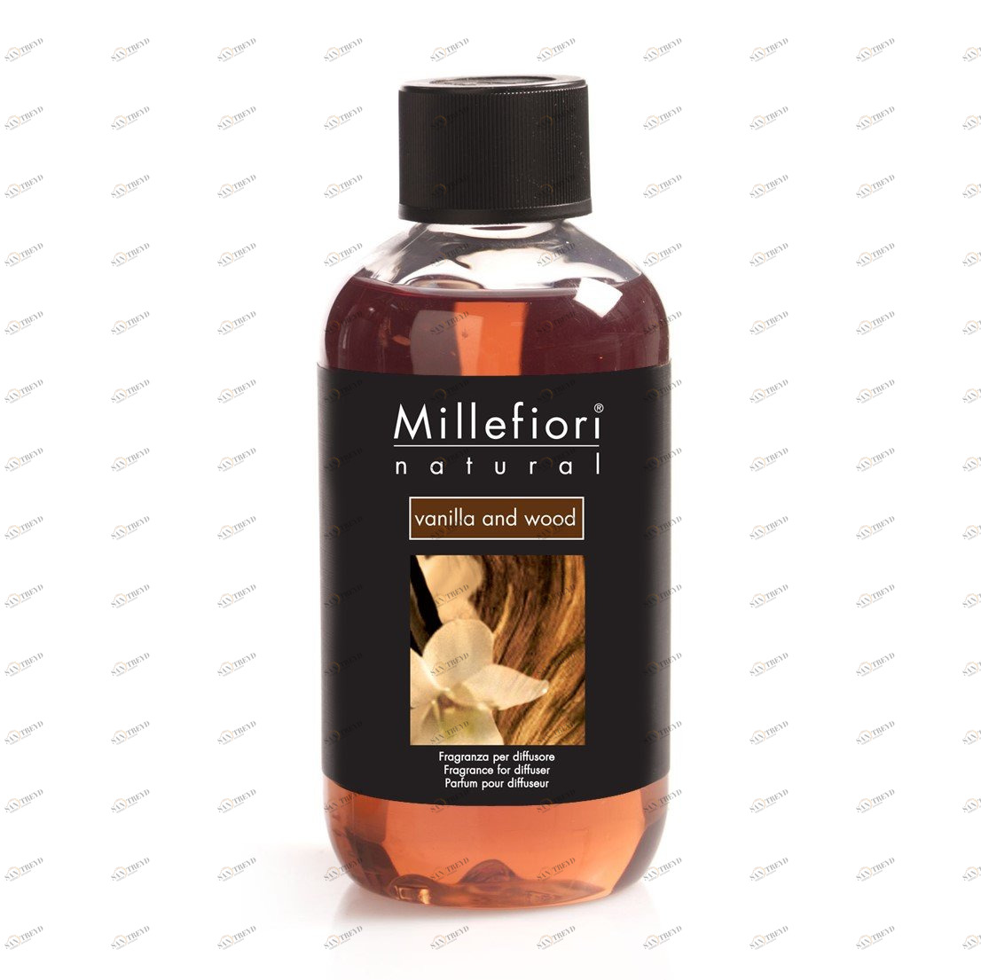 Рефил 500мл "Ваниль и дерево" Vanilla & Wood MILLEFIORI MILANO ВАНИЛЬ 267443 Коричневый 
