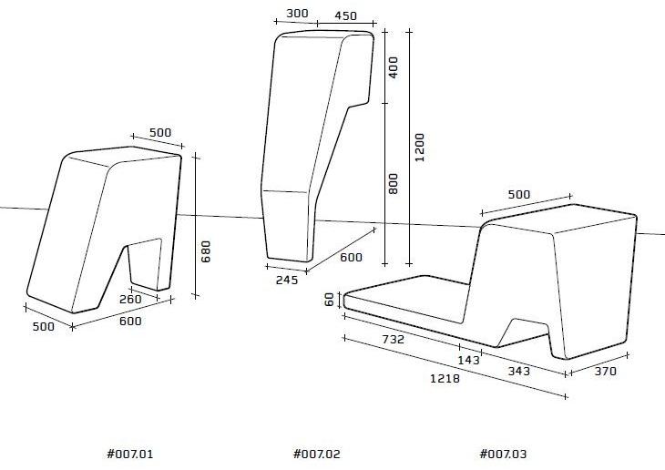 Prooff Индивидуальное рабочее место из ткани для открытого пространства sun-id-1489876 - Вид №3