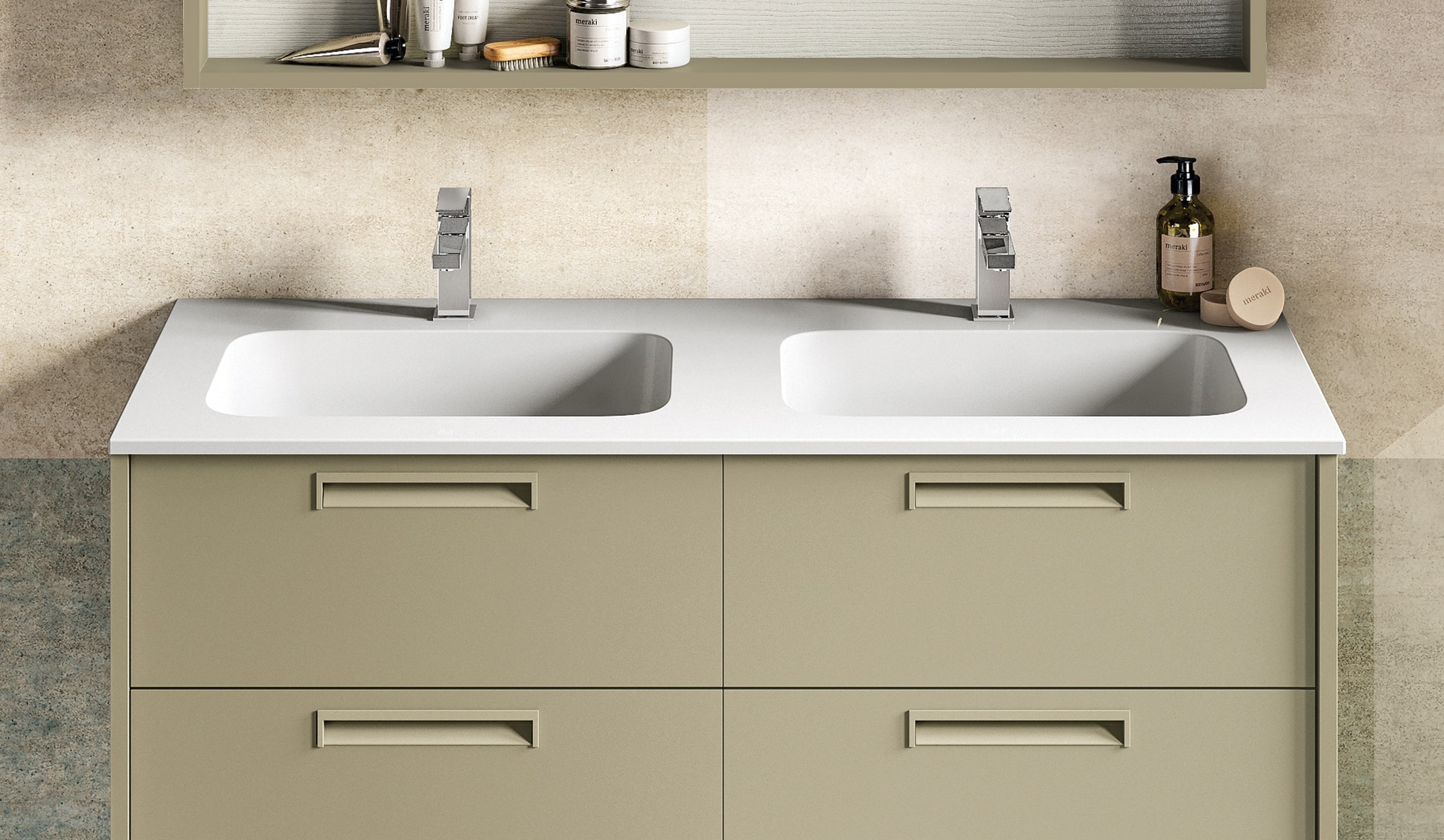 Kami 18 – 12 Mastella  Kami  Комплект мебели для ванной - Вид №2