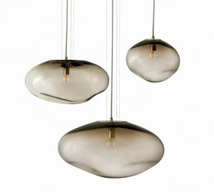 ELOA Светодиодный подвесной светильник из дутого стекла ручной работы Haumea