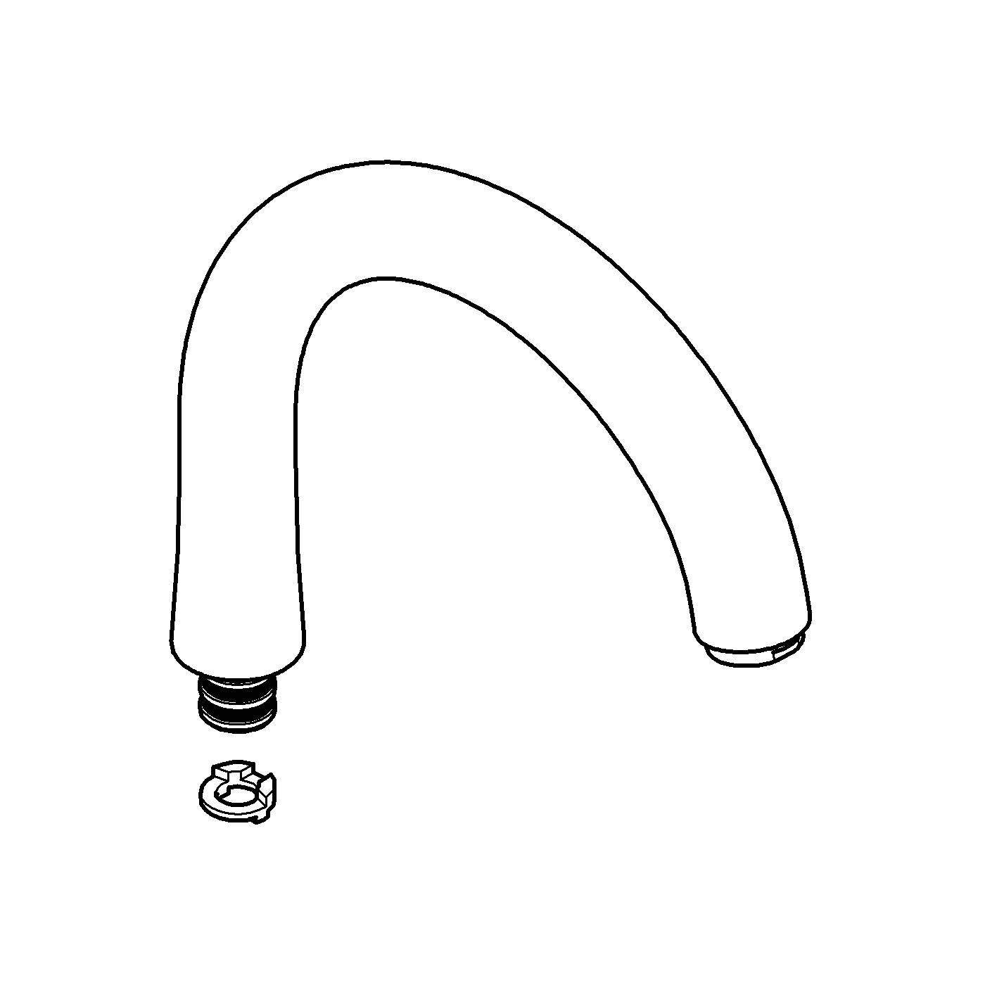 Излив GROHE (13222000) Spare Parts