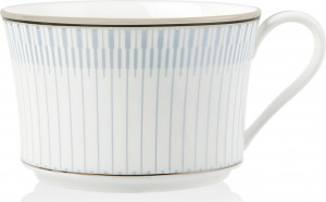 10646034 Noritake Чашка чайная Noritake "Богарт платиновый" 250мл Фарфор костяной