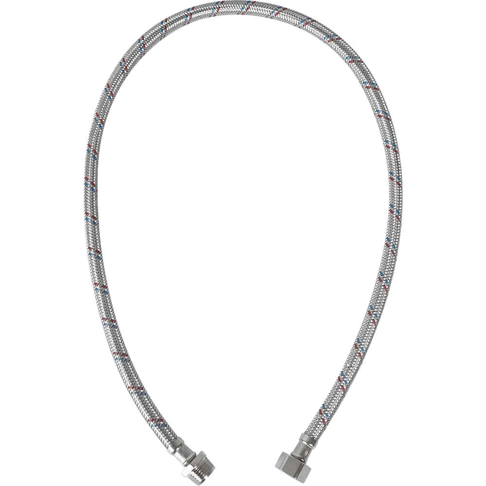 Гибкая подводка UNI-FITT для воды 1/2" 100 см с латунными фитингами 85060796 STLM-1573248