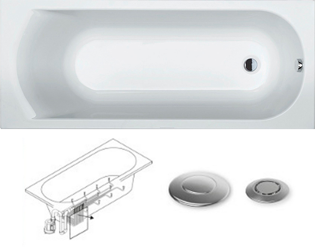 BB6000500000000_hit1 Ванна Riho Miami Santreyd - Вид №1