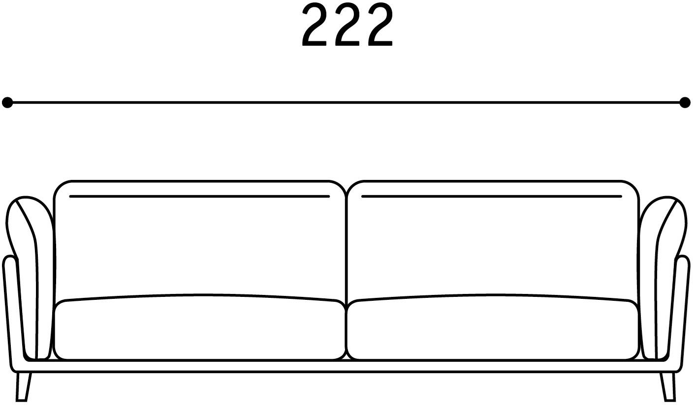 Febal Casa Съемный тканевый диван с подголовником sun-id-1358754 - Вид №11
