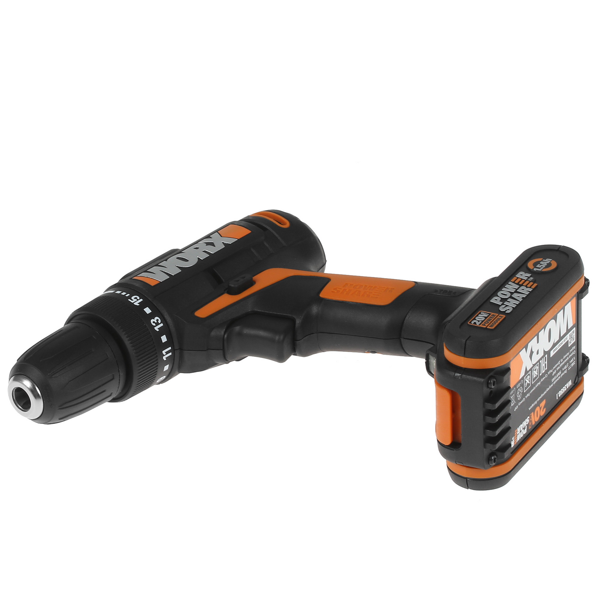 Набор электроинструментов WORX WX977 PowerShare 20V 5325143 STDN-0043776 - Вид №5