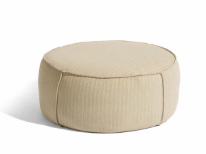 Ткань круглый сад пуфик