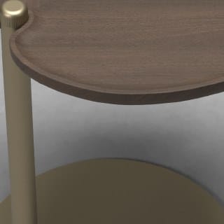 Круглый деревянный журнальный столик PER/USE Leaf ARCH-00141721 - Вид №4