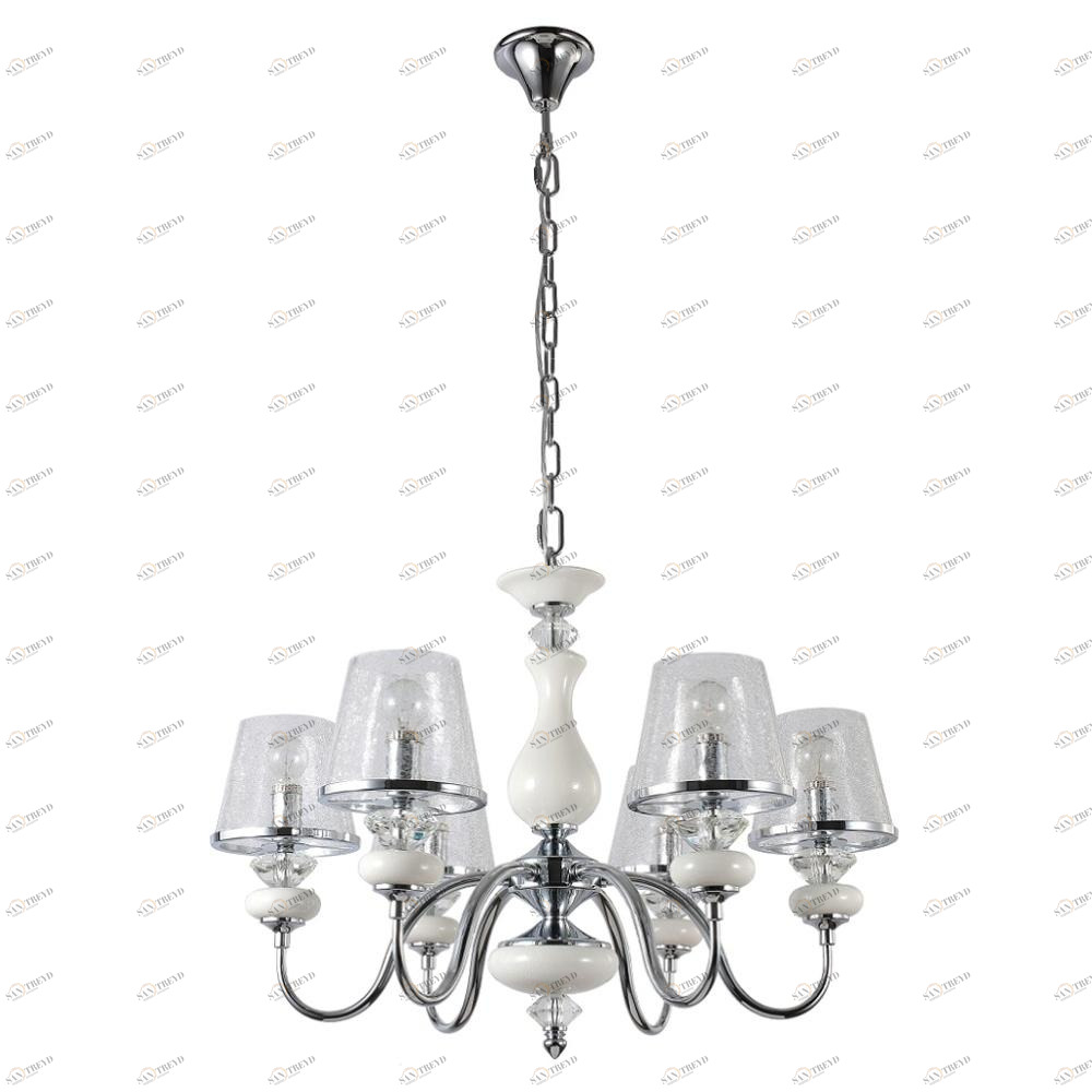 Подвесная люстра Crystal Lux Betis SP-PL6 CRYSTAL LUX ДИЗАЙНЕРСКИЕ, BETIS 108720 Хром 