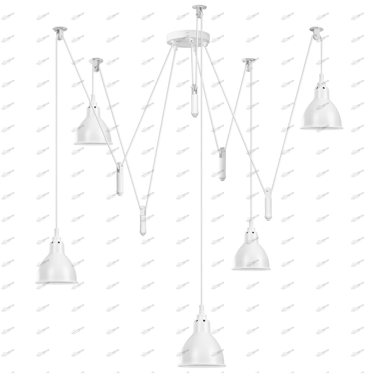 Подвесная люстра Lightstar Acrobata 761056 LIGHTSTAR ДИЗАЙНЕРСКИЕ, ACROBATA 137954 Белый 
