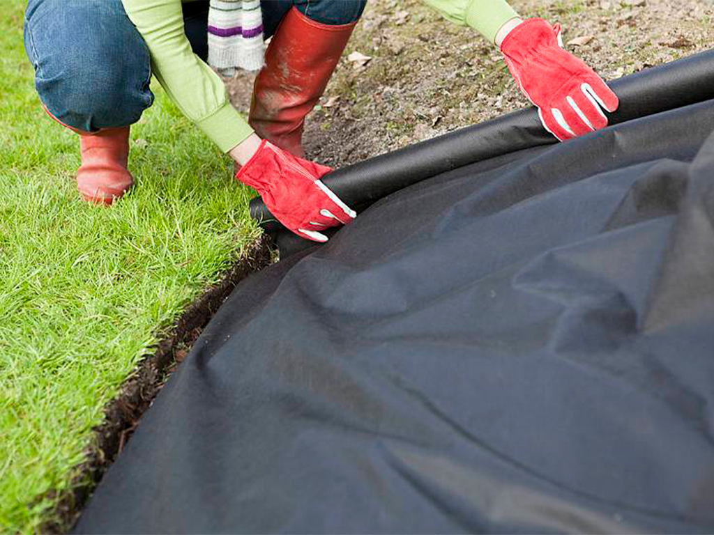 Геотекстиль 200 Строительный и садовый 1,6м x 25м ГеоПластБорд GPBST-107 - Вид №5