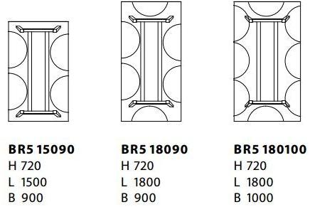 Karl Andersson Прямоугольный складной стол из массива дерева Brygga sun-id-1418770 - Вид №5