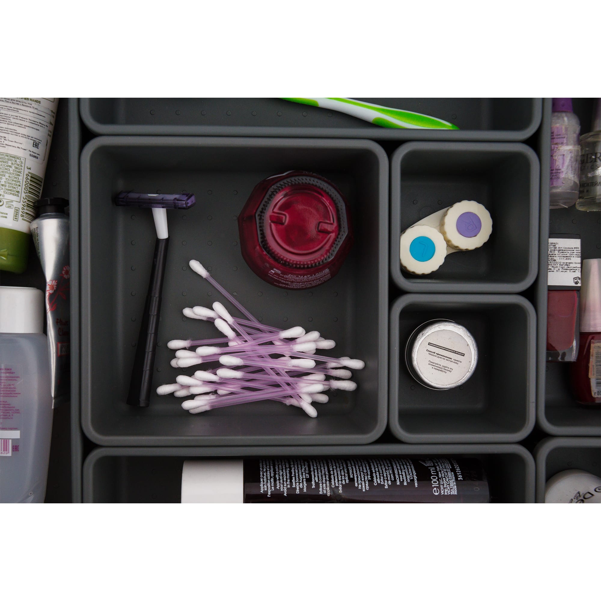 82109199 Лоток 15х15х5 см, цвет графитовый Santreyd  - Вид №4