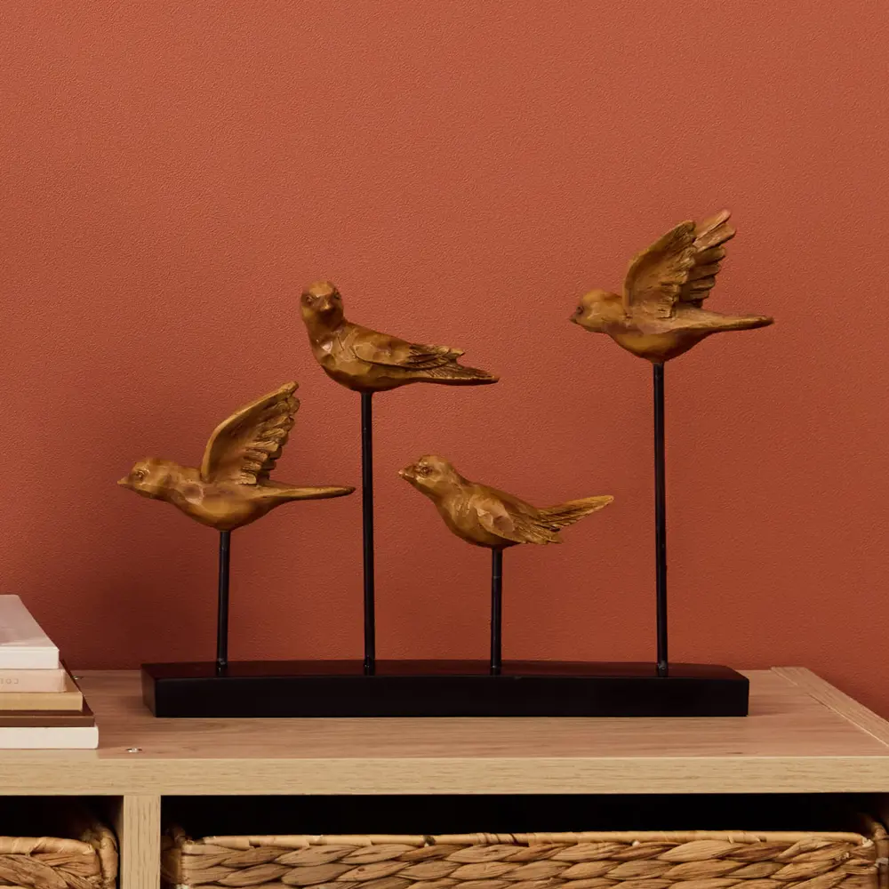 Статуэтка Птицы смола черный 24 см Santreyd STLM-2164356 - Вид №3