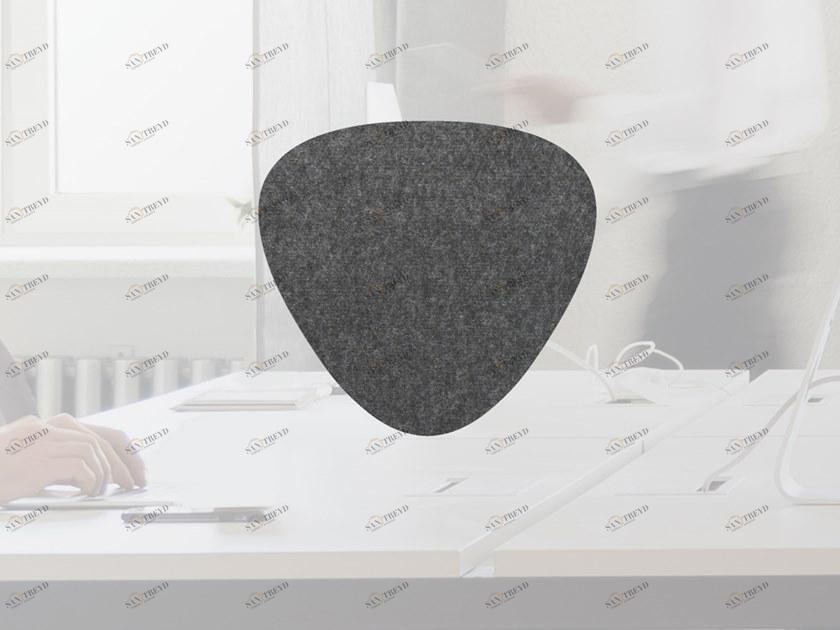 Tante Lotte Звукопоглощающая перегородка стола из шерсти Whisperwool moss Tsf002g19