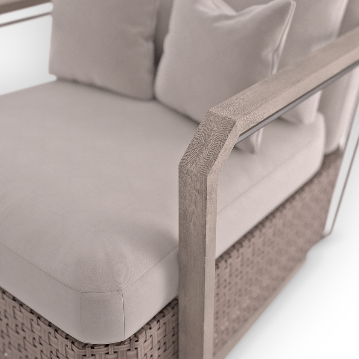 Все продукты Hampton Outdoor Wood Armchair Covethouse LUXXU  - Вид №1